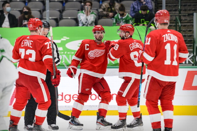 2021-22 Detroit Red Wings season primer: salary cap projections, offseason moves, roster, 2021-22 free agents, 2022 draft picks, and schedule.