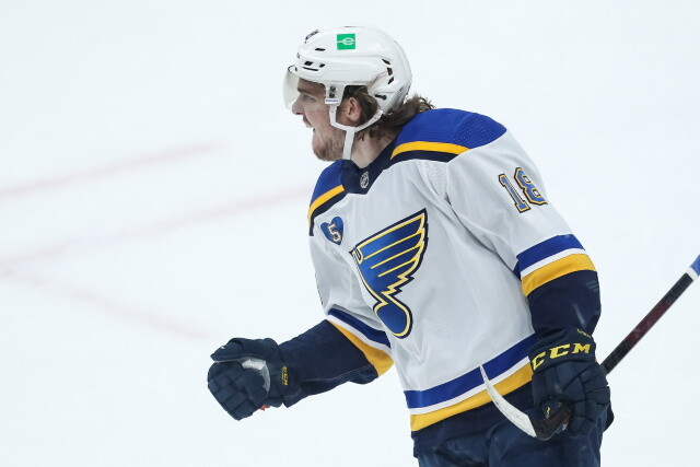 Senators and Brady Tkachuk getting closer to a new deal. Blues could sign Robert Thomas soon but they'll need to make a move down the road.