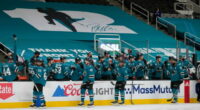2021-22 San Jose Sharks season primer: salary cap projections, offseason moves, roster, 2021-22 free agents, 2022 draft picks, and schedule.