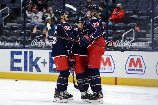 2021-22 Columbus Blue Jackets season primer: salary cap projections, offseason moves, roster, 2021-22 free agents, 2022 draft picks, and schedule.