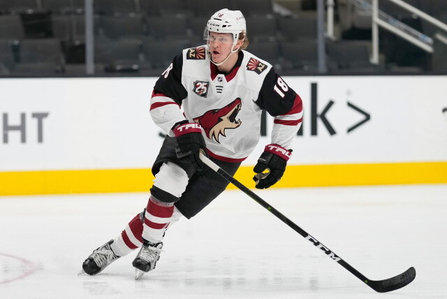 The Arizona Coyotes have traded forward Christian Dvorak to the Montreal Canadiens for a conditional 2022 first-round pick and a 2024 second-round pick.