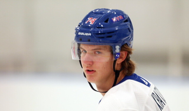 Vitali Kravtsov doesn't think he'd get a fair shot at the New York Rangers top-six. The Chicago Blackhawks spoke to the Rangers about Dylan Strome.