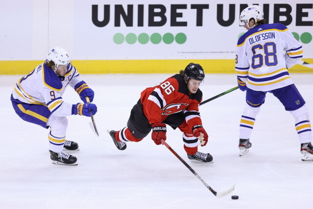 Preliminary talks for pending RFAs Adam Fox and Jack Hughes. Jack Eichel will make one last push to the Buffalo Sabres.