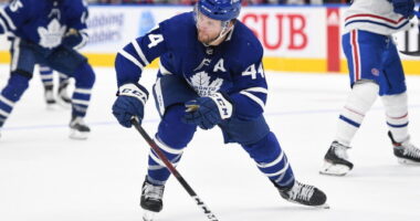 The Toronto Maple Leafs have signed defenseman Morgan Rielly to an eight-year contract extension worth $60 million, a $7.5 million salary cap hit.