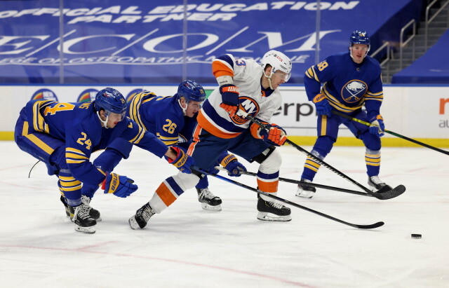 Will the New York Islanders look to add a defenseman? On the Buffalo Sabres blue line, Rasmus Dahlin, Jeff Skinner and pending UFAs.