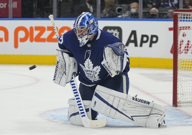 Sportsnet's Nick Kypreos is hearing that the Toronto Maple Leafs have started contract extension talks with pending UFA goaltender Jack Campbell. 