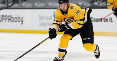 Boston Bruins prospect Zach Senyshyn doesn't feel he's been given an opportunity and has requested a trade.