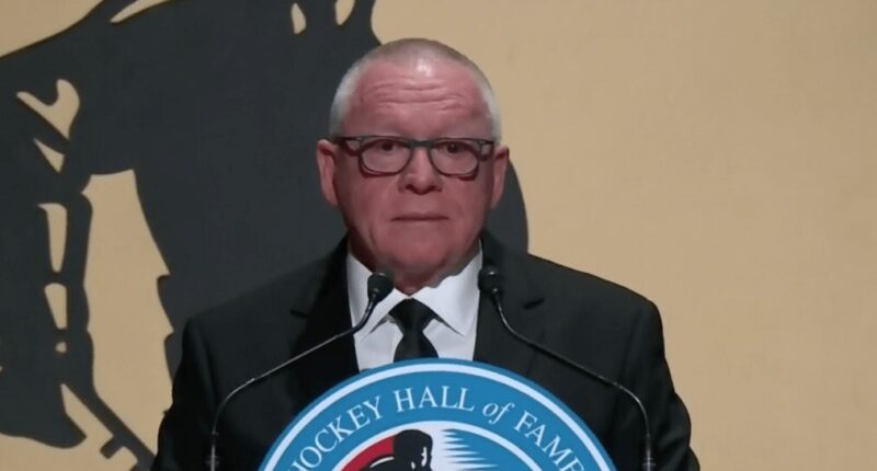 Vancouver Canucks president Jim Rutherford denies the speculation that he's unhappy in Vancouver and wants out.