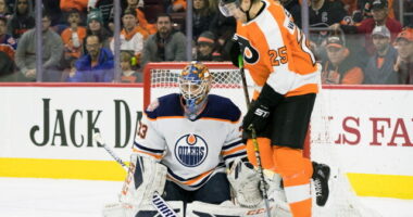 Still believing in the Edmonton Oilers' goaltending, or maybe not... Flyers haven't talked to Claude Giroux or other teams about his future