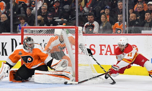 Toronto Maple Leafs first-round pick should be available. Which direction will the Philadelphia Flyers go? Some Calgary Flames predictions.