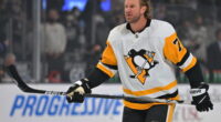 Penguins extend Jeff Carter for two years. Aaron Dell suspended. Two put on waivers. NHL prospects that are going to the Winter Olympics.