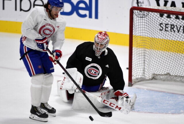 Elvis Merzlikins activated. Carey Price doing off-ice workouts and progressing. Montreal Canadiens injury updates. Nick Cousins to the IR.cript>