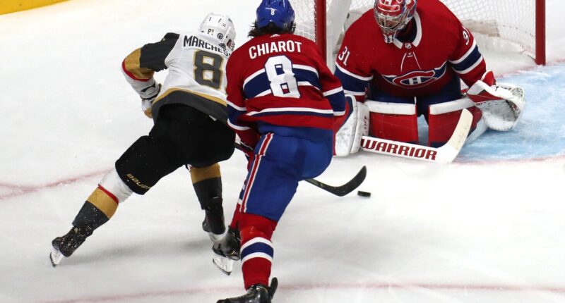 NHL: Vegas at Montreal Canadiens