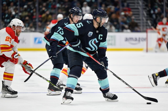 Avs and Hurricanes looking to add. Seattle Kraken GM to meet with pending UFA Mark Giordano. The Calgary Flames eyeing secondary scoring