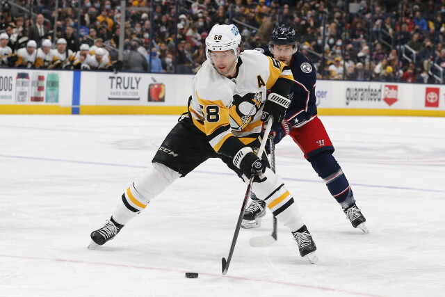 Kris Letang's camp hopes to start extension talks in the next couple of weeks. The Columbus Blue Jackets have three options with Patrik Laine.