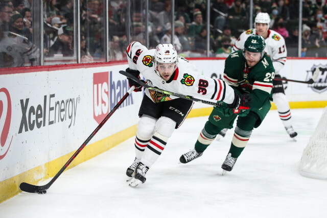 Blackhawks may not be interested in trading Brandon Hagel. Justin Braun knows he's in the rumor mill. and can be moved at anytime