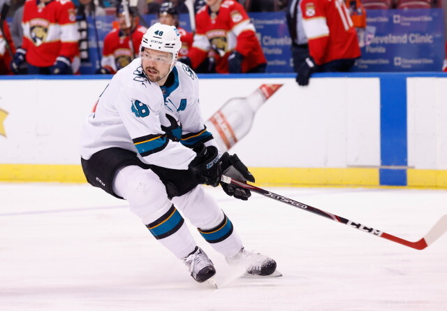 Sharks interim GM believes Tomas Hertl wants to remain with the San Jose Sharks, and the sides have held some talks.
