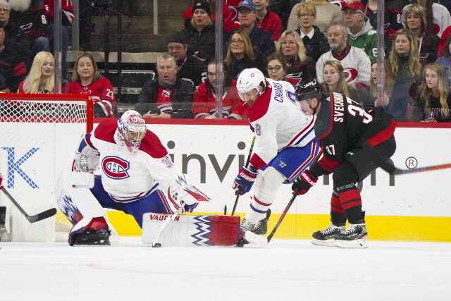 Are the Carolina Hurricanes looking at the Montreal Canadiens blue line? Toronto Maple Leafs trade assets that could be made available.