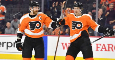 The Flyers would prefer to not retain salary on Claude Giroux. Will the Flyers look to move Travis Sanheim now that Ristolainen was extended?