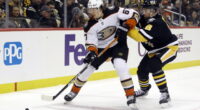 The Pittsburgh Penguins acquired forward Rickard Rakell from the Anaheim Ducks for a 2022 second-round pick and forwards Zach Aston-Reese and Dominik Simon, and a prospect.