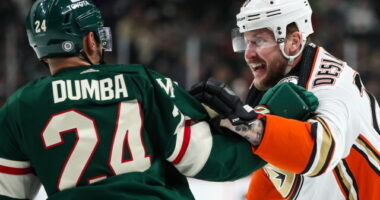 The Minnesota Wild have acquired forward Nicolas Deslauriers from the Anaheim Ducks for a 2023 round-pick.