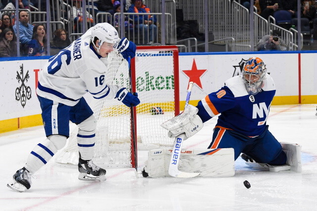 Would the Toronto Maple Leafs or Edmonton Oilers be interested in Semyon Varlamov? The asking price for Marc-Andre Fleury and Ben Chiarot.