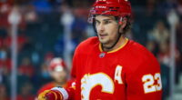 The Calgary Flames are taking a run at it. Do they have another big trade them? Could they move Sean Monahan?