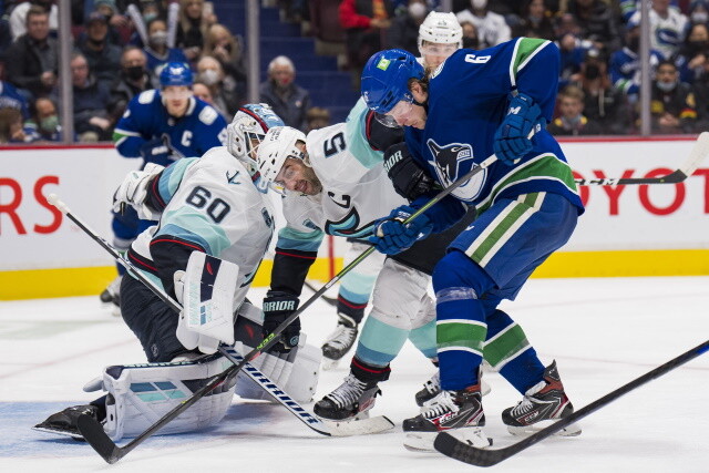 The Agents for Vancouver Canucks J.T. Miller and Nils Hoglander on the trade speculation. Western Conference trade deadline notes