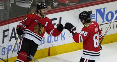 There are teams still calling on Patrick Kane and Jonathan Toews. Those calls only get louder now.