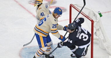 The Bruins sign Mike Callahan. Lars Eller in COVID protocol. Auston Matthews suspended. Lawson Crouse nets a hat trick.