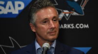 Is the NHL looking at a mid-October start again? Doug Wilson steps down as San Jose Sharks GM. Seattle Kraken's Pride Night jersey.