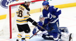 David Pastrnak had been dealing with a 'muscle injury.' Injured Dallas Stars. Mason Marchment and Brayden Point weren't ready for Game 1.