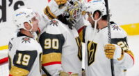 The Vegas Golden Knights could have some questions in net this offseason. Will they be able to re-sign Reilly Smith?