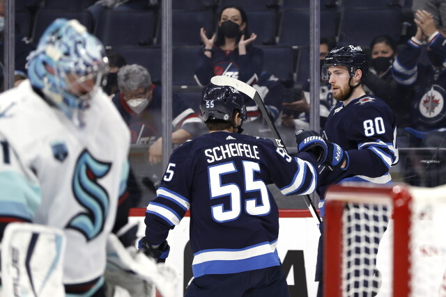 Mark Scheifele did not ask for a trade. Five teams that are interested in Andrei Kuzmenko. Keys to the offseason for the Seattle Kraken.