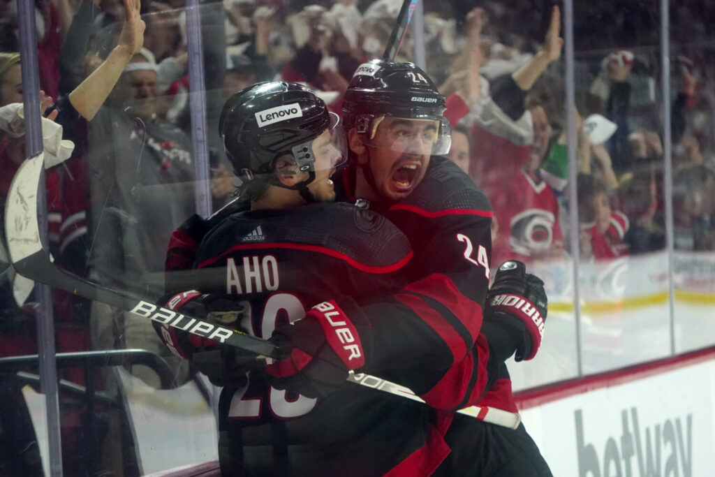 NHL: Stanley Cup Playoffs-New York Rangers at Carolina Hurricanes