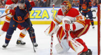 NHL: Stanley Cup Playoffs-Calgary Flames at Edmonton Oilers