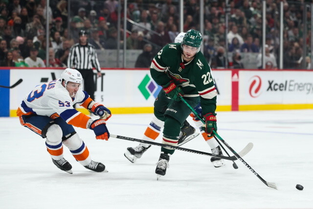 Andrew Brunette still waiting on the Florida Panthers. Should the New York Islanders go after Minnesota Wild forward Kevin Fiala?