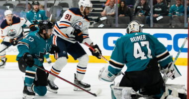 If Evander Kane goes back to the San Jose Sharks, what could the Edmonton Oilers do? The Vancouver Canucks interested in Ethan Bear?