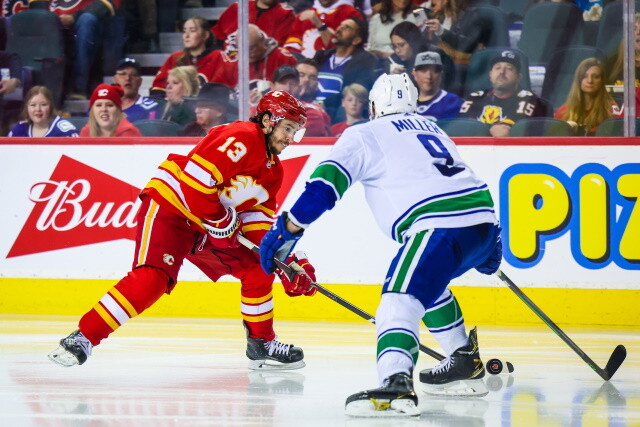 Teams will call the Canucks about J.T. Miller, Brock Boeser. Flames give Johnny Gaudreau an offer. No talks yet for the Wild, Marc-Andre Fleuy.