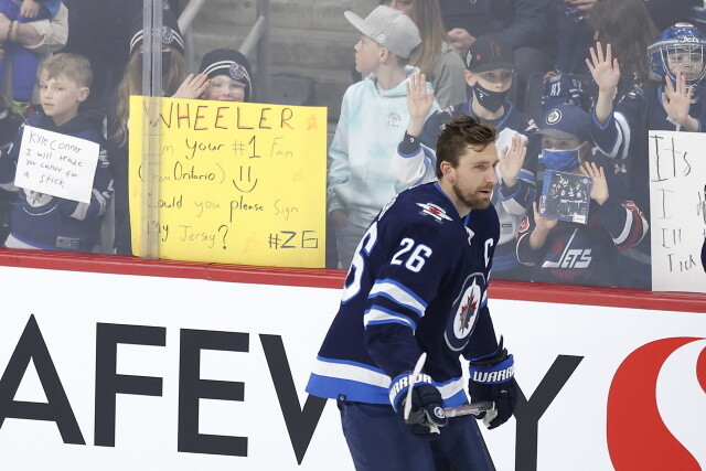 Jets forward Blake Wheeler gets added to a top 30 NHL trade target list. See which players teams could be looking at add.