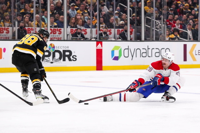 The Canadiens didn't get the offers they liked for Jeff Petry. The Bruins and David Pastrnak's agents meet, Sweeney talks Bergeron and Krejci