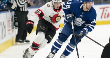 Toronto Maple Leafs situation with Rasmus Sandin isn't just about money. Would an extension be attached to a J.T. Miller trade?