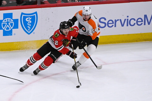 Philadelphia Flyers-Chicago Blackhawks talk on Alex DeBrincat may not have gotten serious. RFAs this year and next for the Tampa Bay Lightning