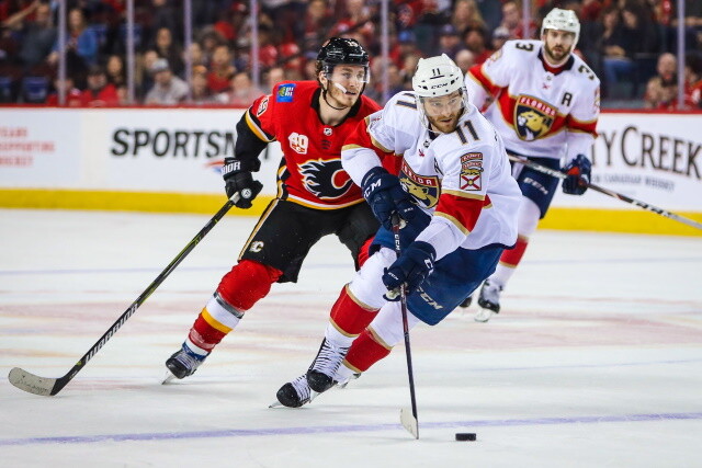 The Flames have signed Jonathan Huberdeau to an eight-year contract extension with an AAV of $10.5 million.