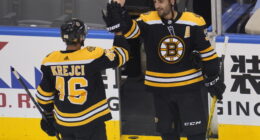 The Bruins re-sign Patrice Bergeron, David Krejci and Pavel Zacha and are now $2.2 million over the salary cap ceiling.