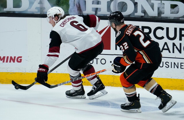 The Ottawa Senators are talking to the Coyotes about Jakob Chychrun, the Anaheim Ducks may be out. Jake Allen may get moved no matter what.