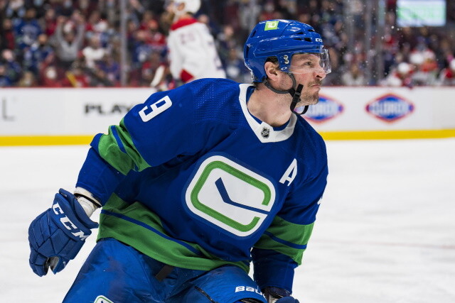 Vancouver Canucks J.T. Miller on the trade rumors and his contract situation entering the final year of his deal.