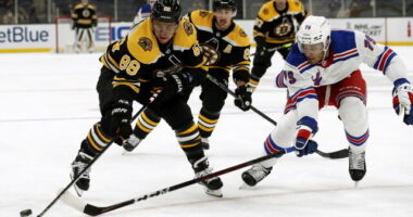 Bruins and David Pastrnak talks pick up. The Rangers have K'Andre Miller and Alexis Lafreniere that will need new contracts for next season.