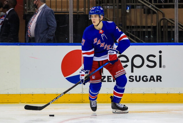 New York Rangers defenseman Nils Lundkvist has asked for a trade and hope to get one sooner than later. The Rangers won't be in a rush.