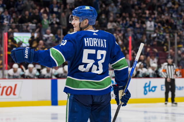 Bo Horvat contract extension talks are quiet, and the effect the J.T. Miller extension with the Vancouver Canucks may have on Horvat.